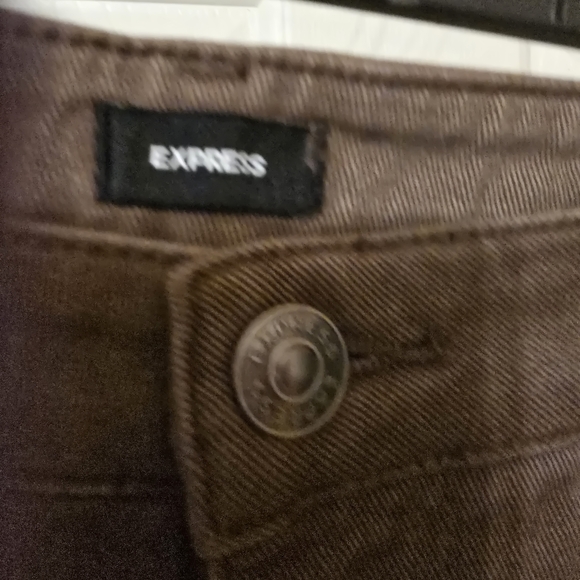 Express Men's Cargo Pants in Brown 36x32 - Picture 3 of 7